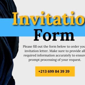 Algerian Invitation form featured image