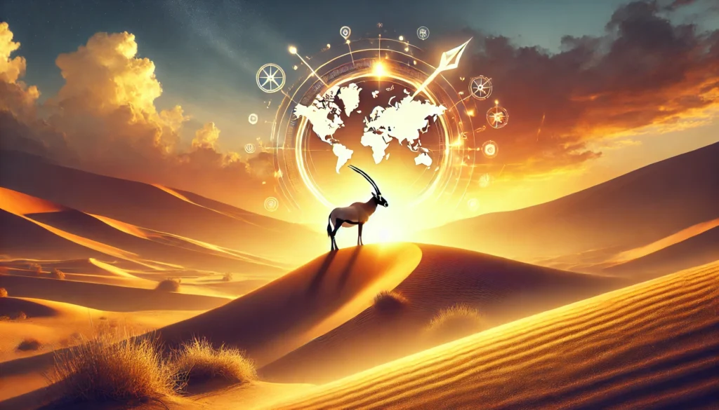 غزال المها أوريكس فواياج
