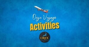 Activities Oryx Voyage