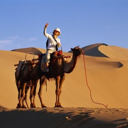 Camel trekking
