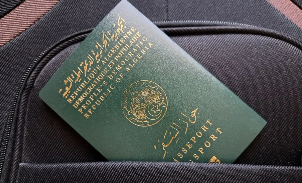 passeport algérien