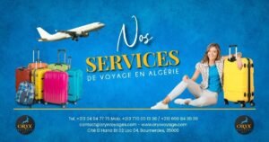 services de voyage en Algérie
