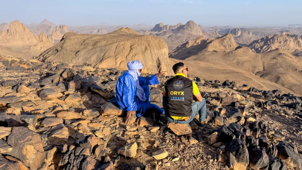 Abdennour Mazoz at Assekrem Hoggar Tamanrasset