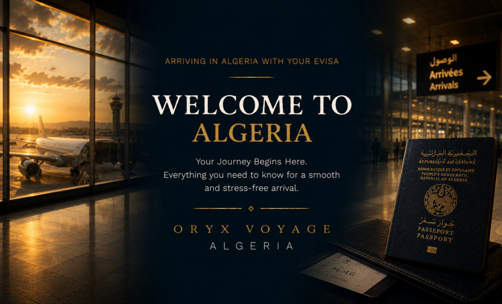 Arriving in Algeria with Your eVisa