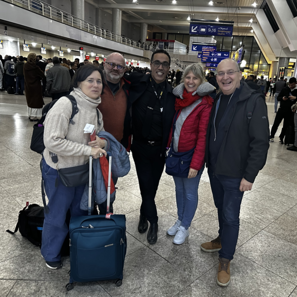Christer Daatland Oryx Voyage Guests IN Algiers Airport