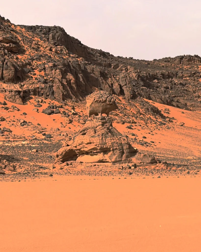 Rock Formations in Tin Merzouka Djanet