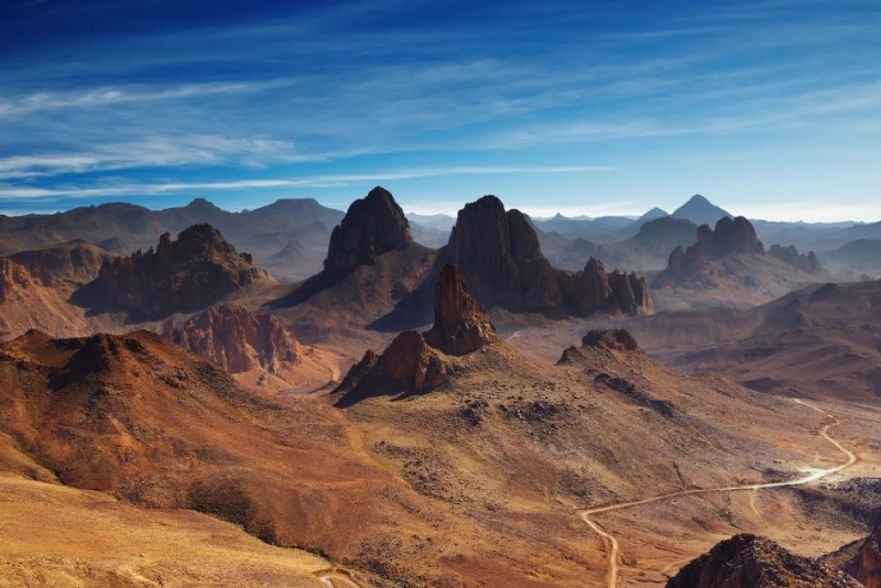 The Sahara of Fire​ Assekrem Hoggar Algeria
