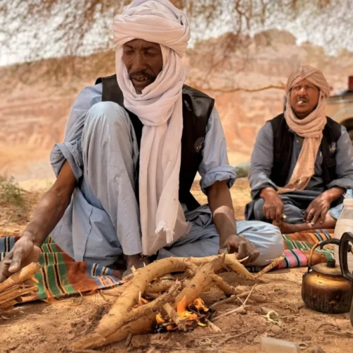 Touareg guides in Djanet Tassili Najjer